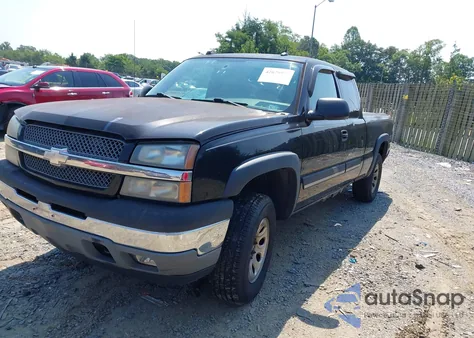 2005 Chevrolet Silverado 1500 Z71 from USA, damaged, VIN 1GCEK19B85E252826